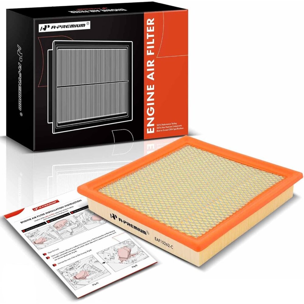 Engine Air Filter Compatible with Ford & Lincoln Models - F-150 2009-2023, Exped
